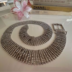 Large Rhinestone Belt